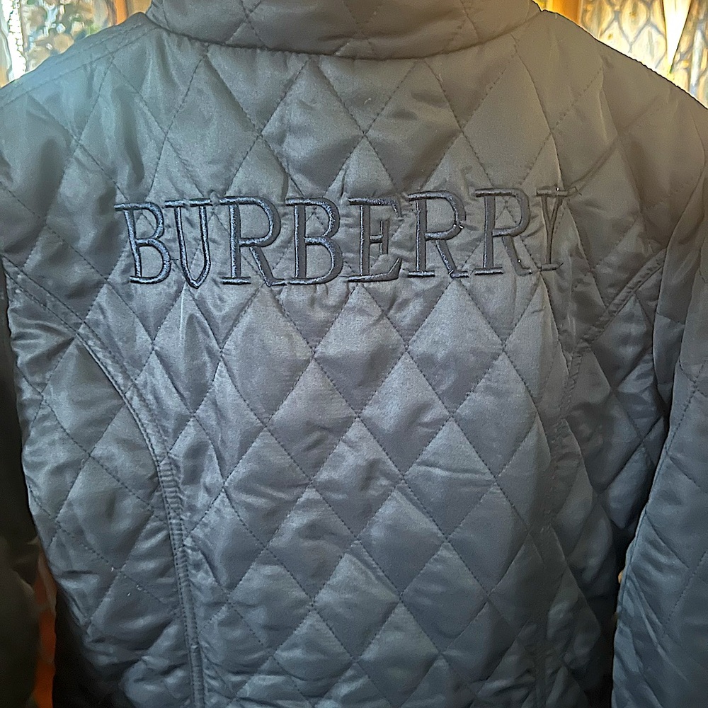 Authentic blue Burberry jacket